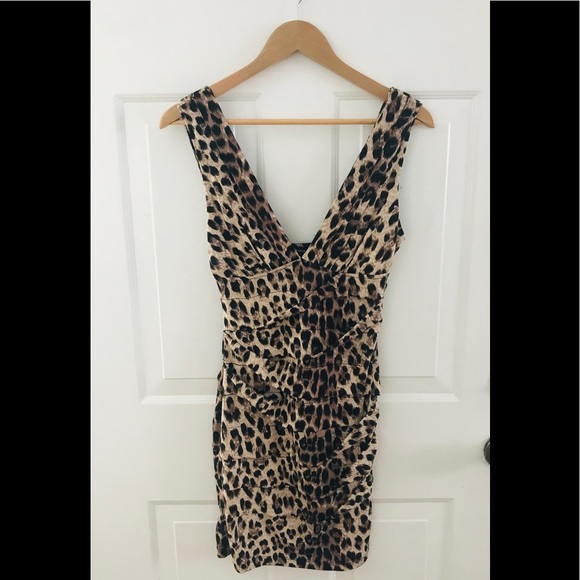 NWT Leopard Dress Size S - Picture 1 of 3